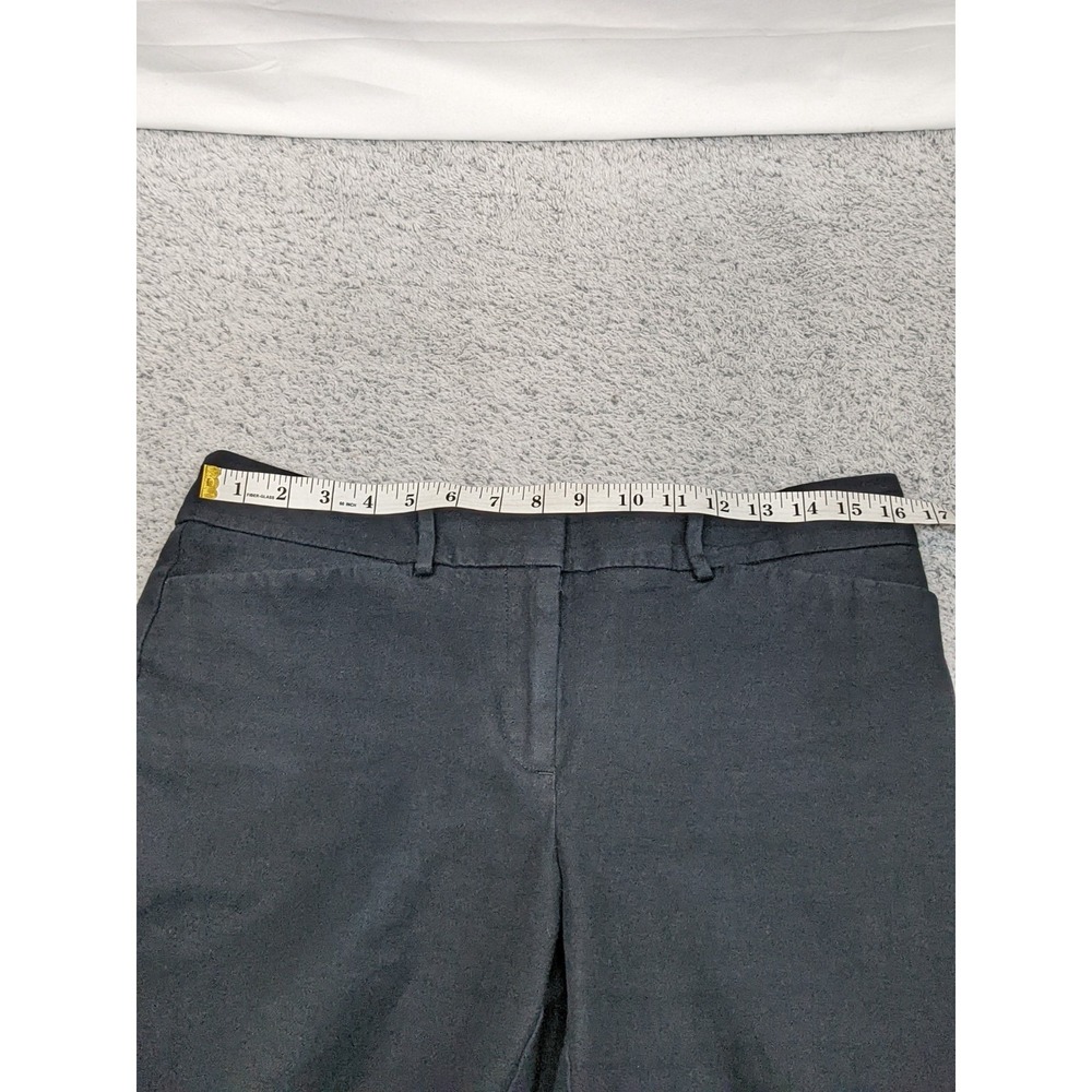Ann Taylor Factory Size 8 32x25 Black Career Dress Pants Stretch EUC - Picture 6 of 10